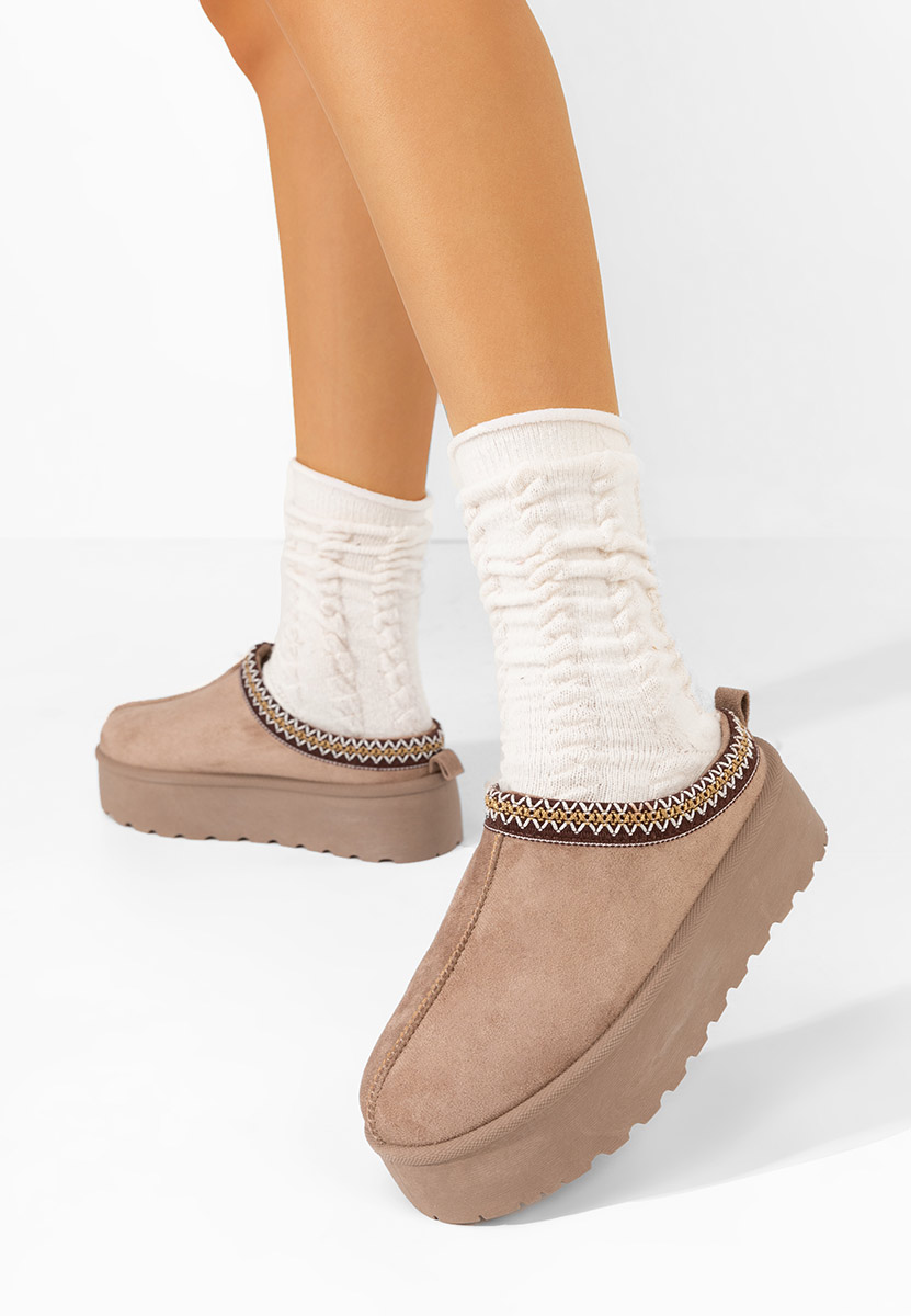 Zoccoli donna Comfy cachi