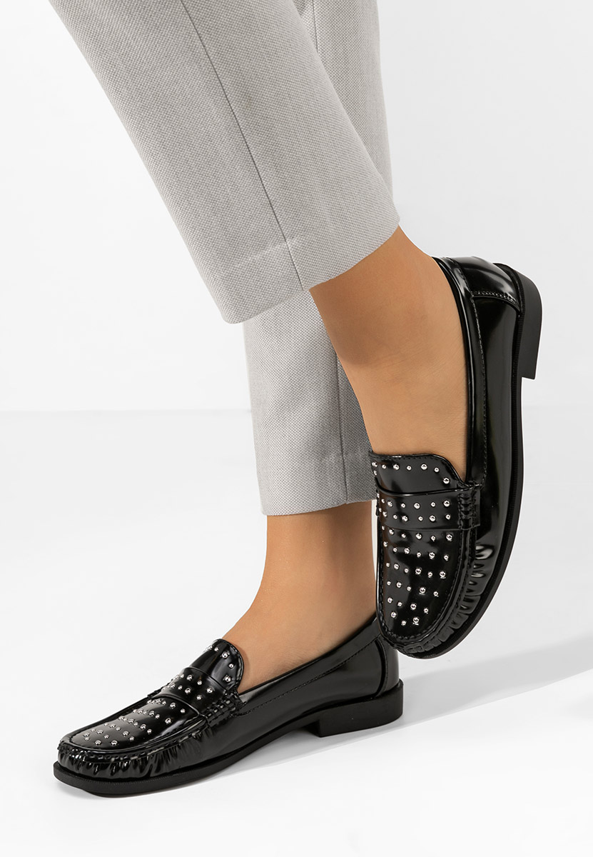 Mocassini da donna Preston nero