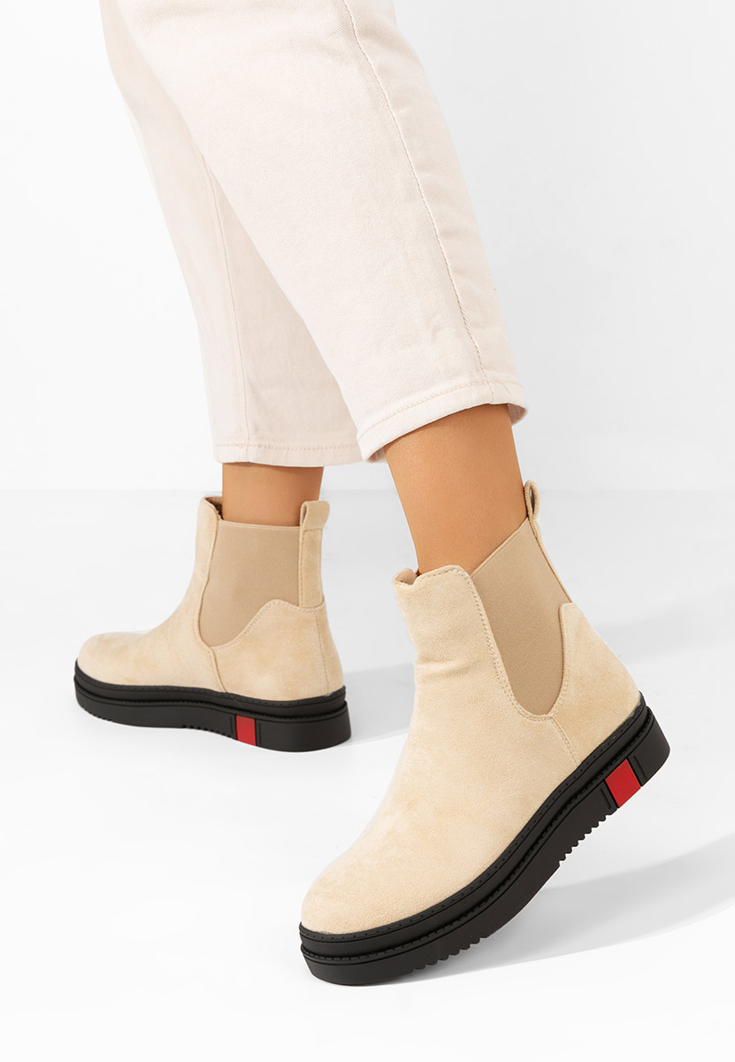 Stivaletti donna Samera beige