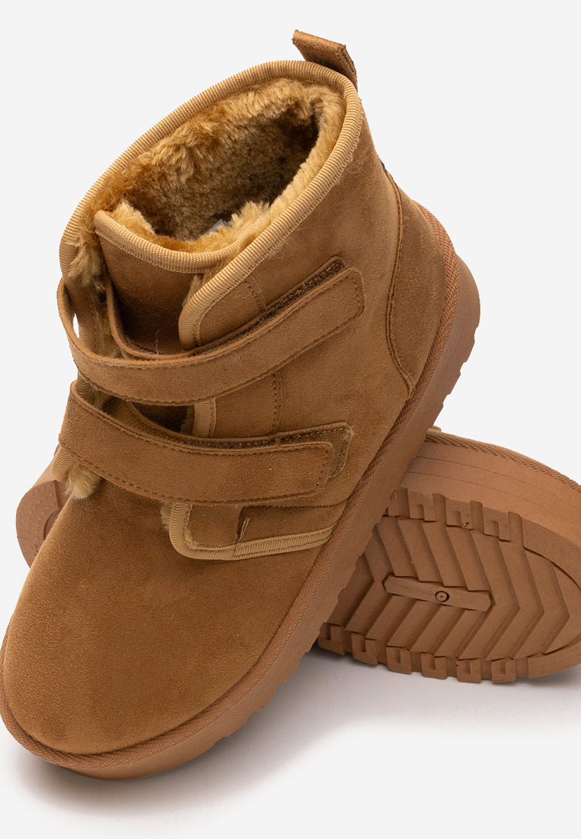 Stivaletti con plateau Dagmar camel