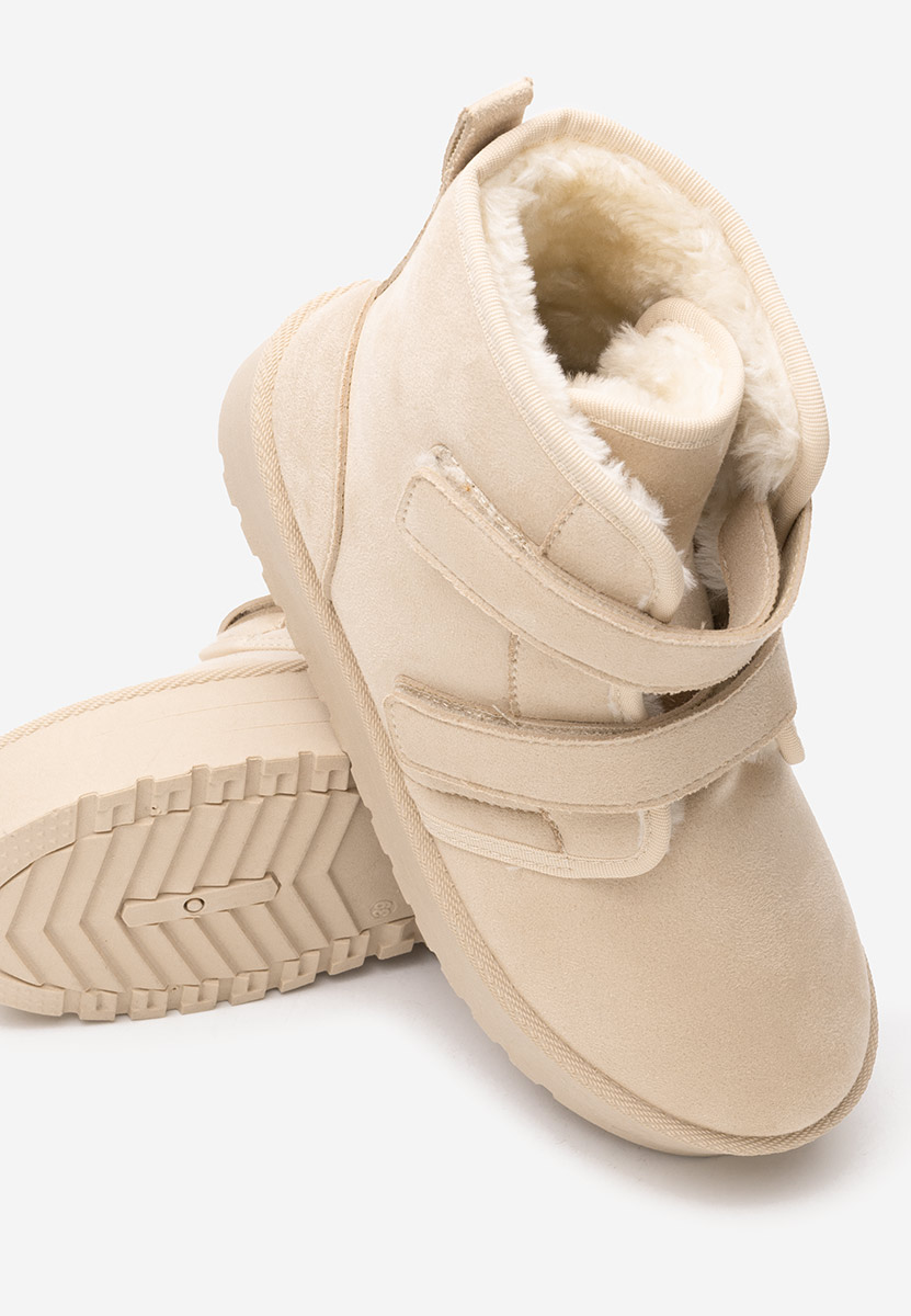 Stivaletti con plateau Dagmar beige