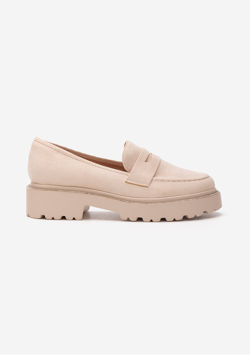 Mocassini con plateau Tirra V2 beige