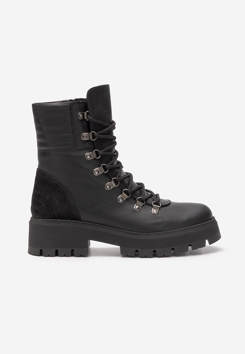 Anfibi donna pelle Shela nero