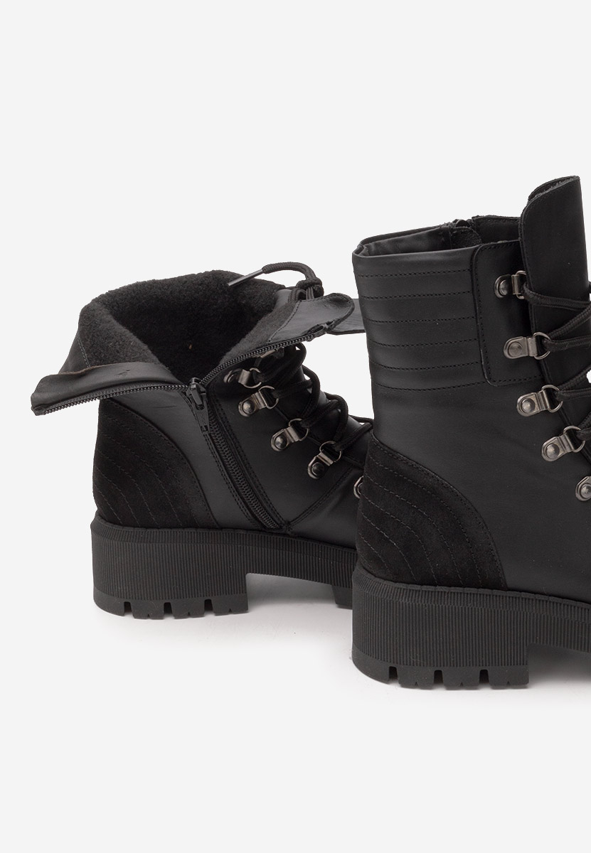 Anfibi donna pelle Shela nero
