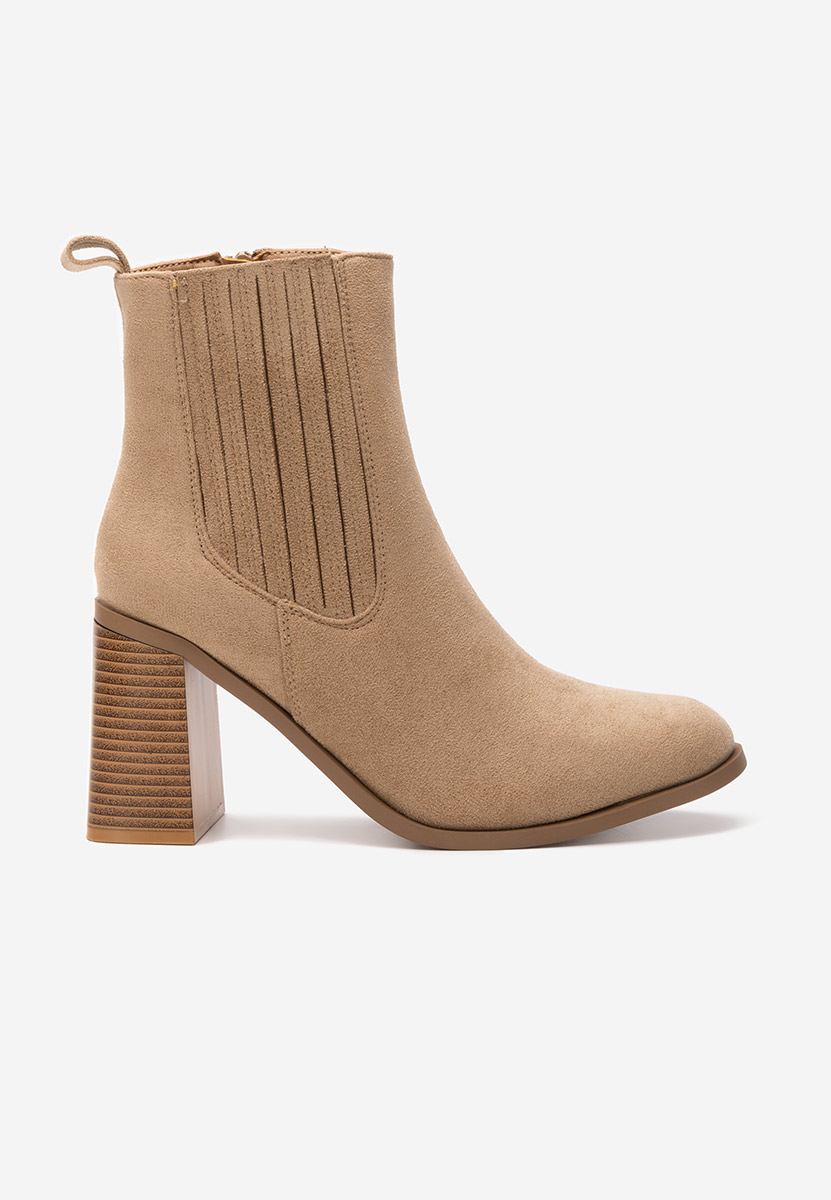 Tronchetti con tacco largo Elowyn cachi