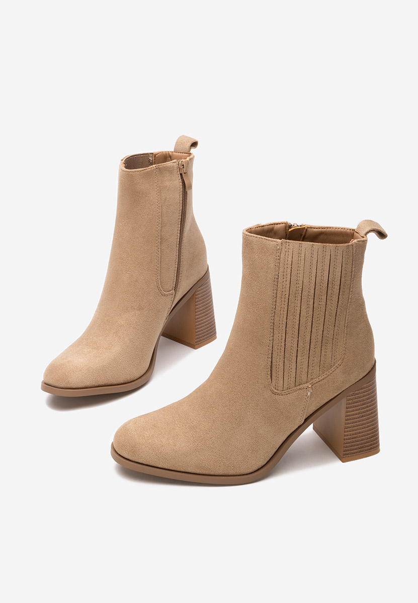 Tronchetti con tacco largo Elowyn cachi