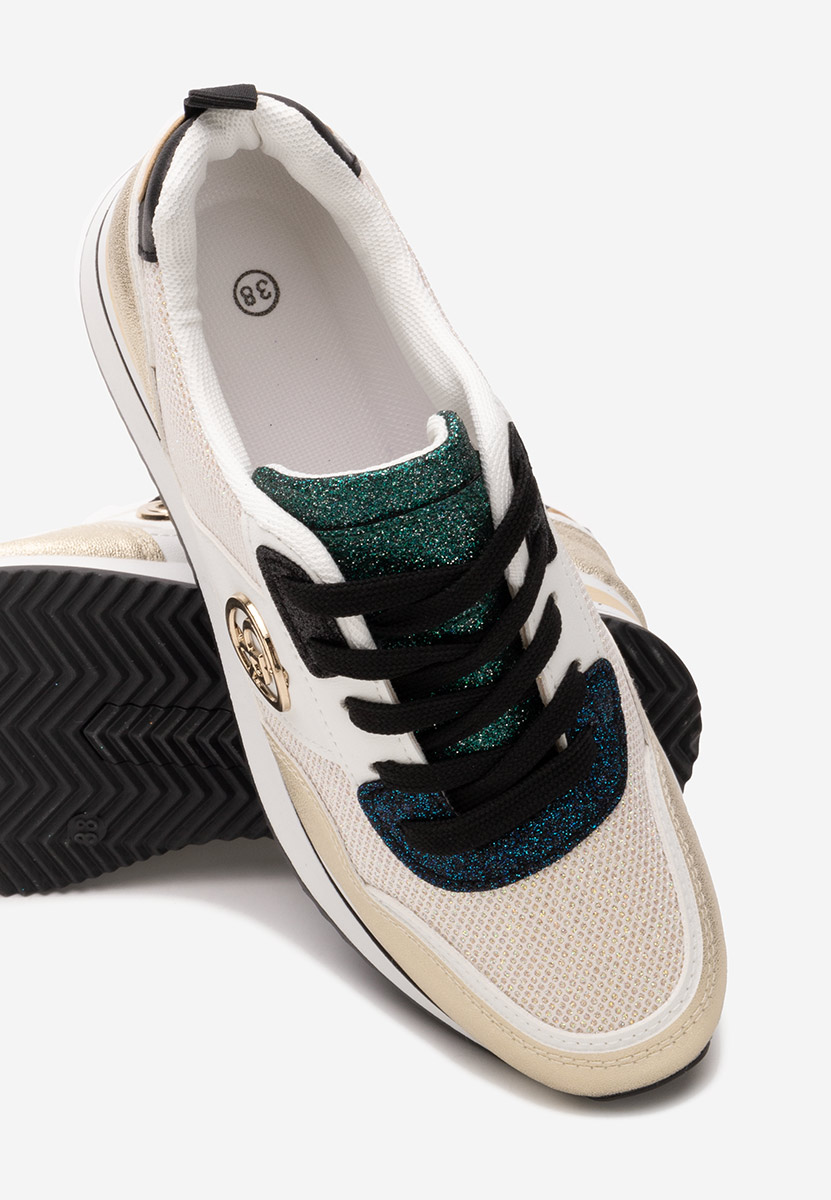 Sneakers con zeppa Zarida oro