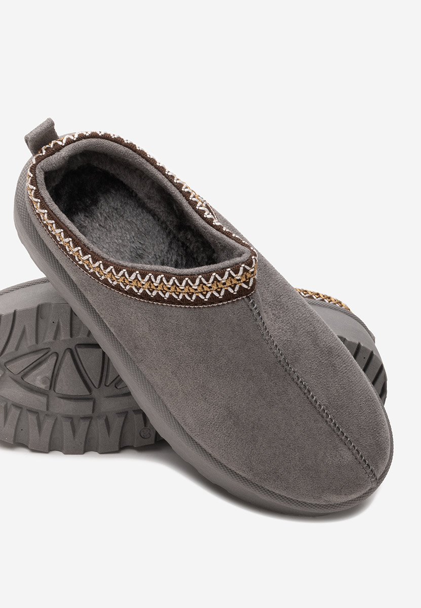 Ciabatte platform Comfy grigio