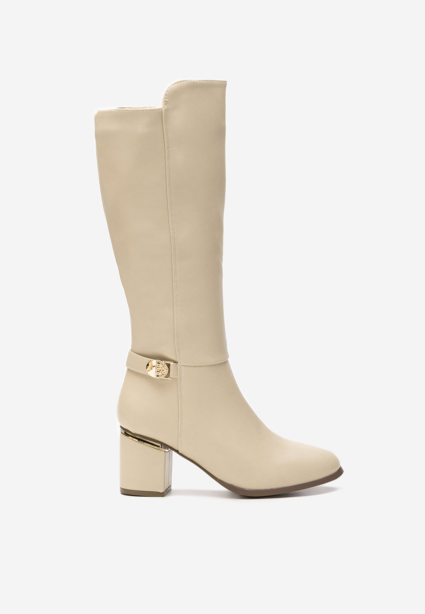 Stivali da donna Mirra beige