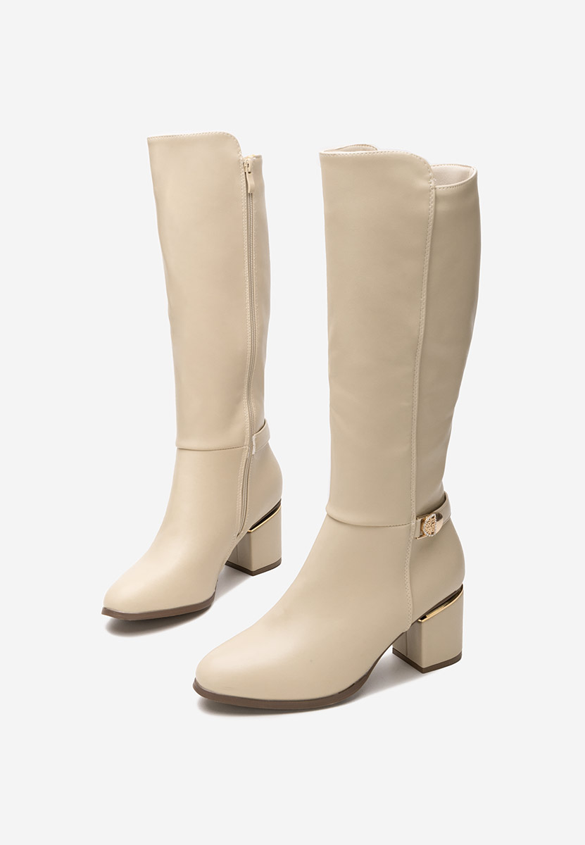 Stivali da donna Mirra beige