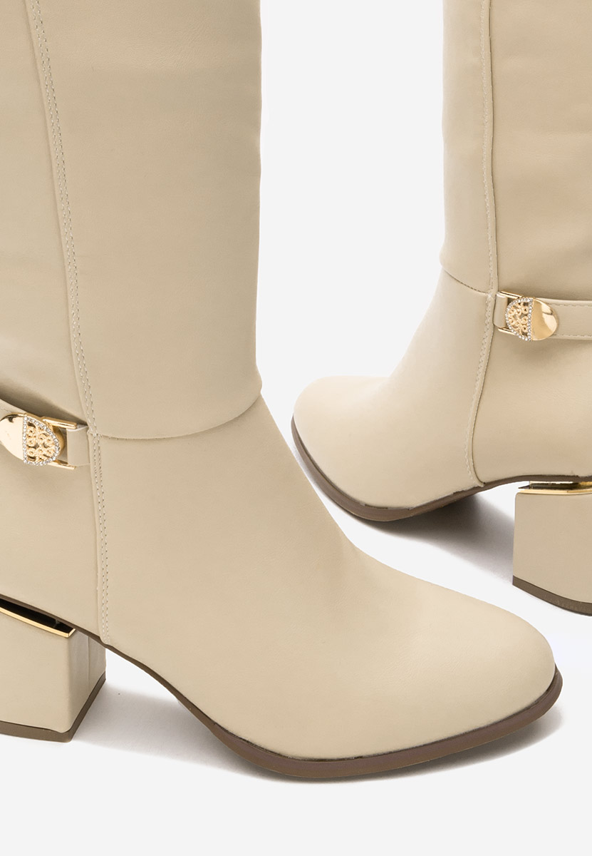 Stivali da donna Mirra beige