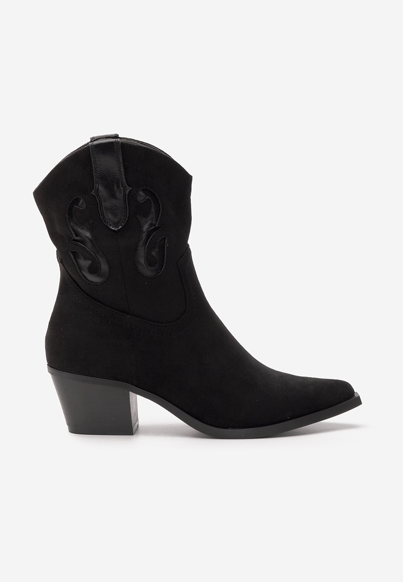 Stivaletti texani donna Lorriane nero