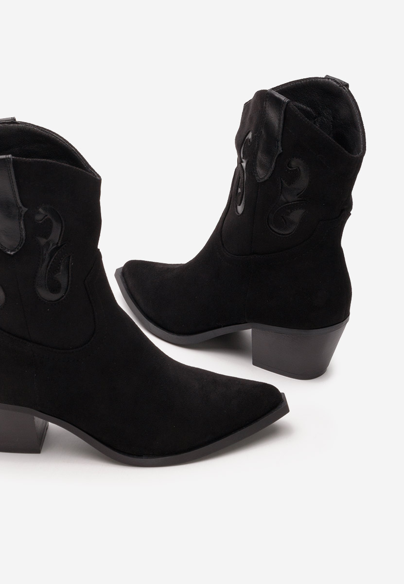 Stivaletti texani donna Lorriane nero