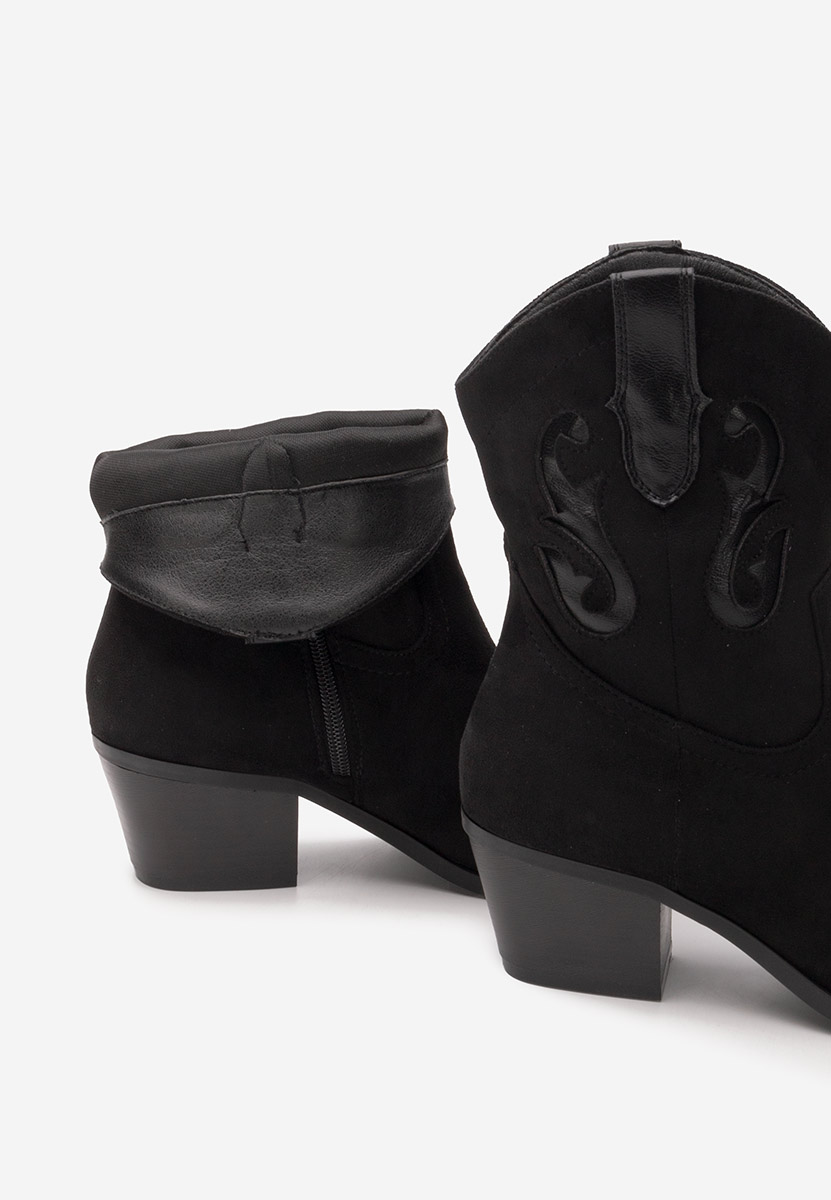 Stivaletti texani donna Lorriane nero
