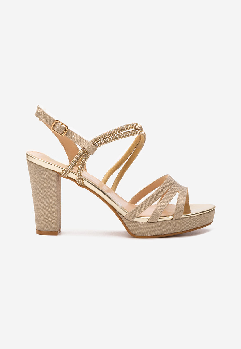 Sandali eleganti Carlie oro