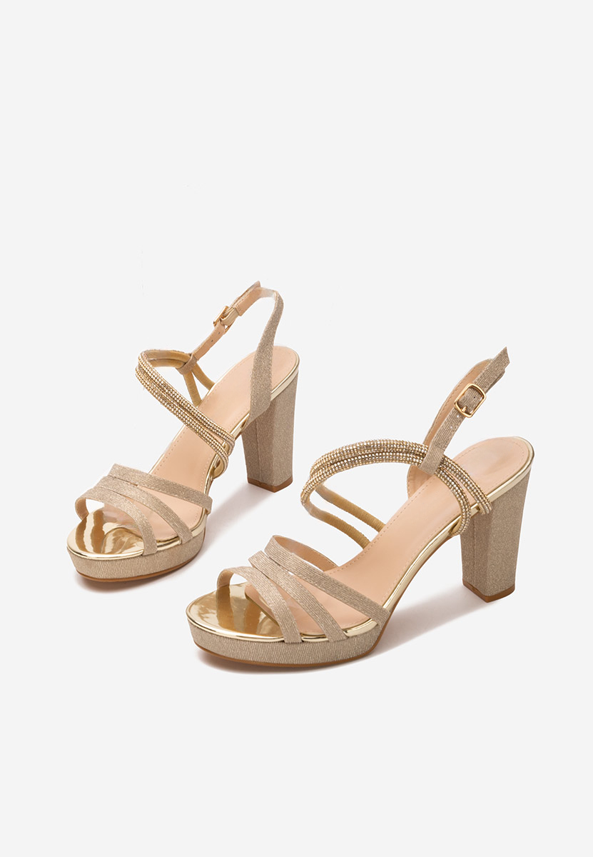 Sandali eleganti Carlie oro
