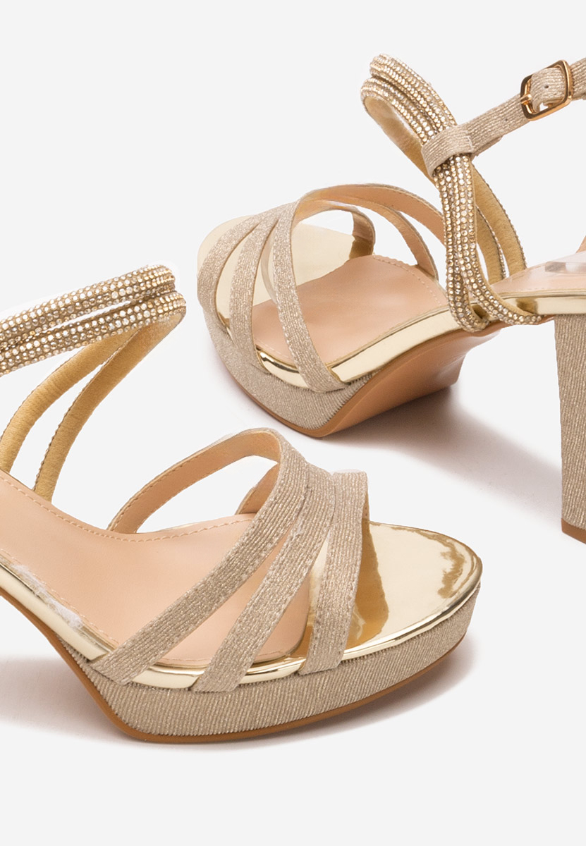 Sandali eleganti Carlie oro