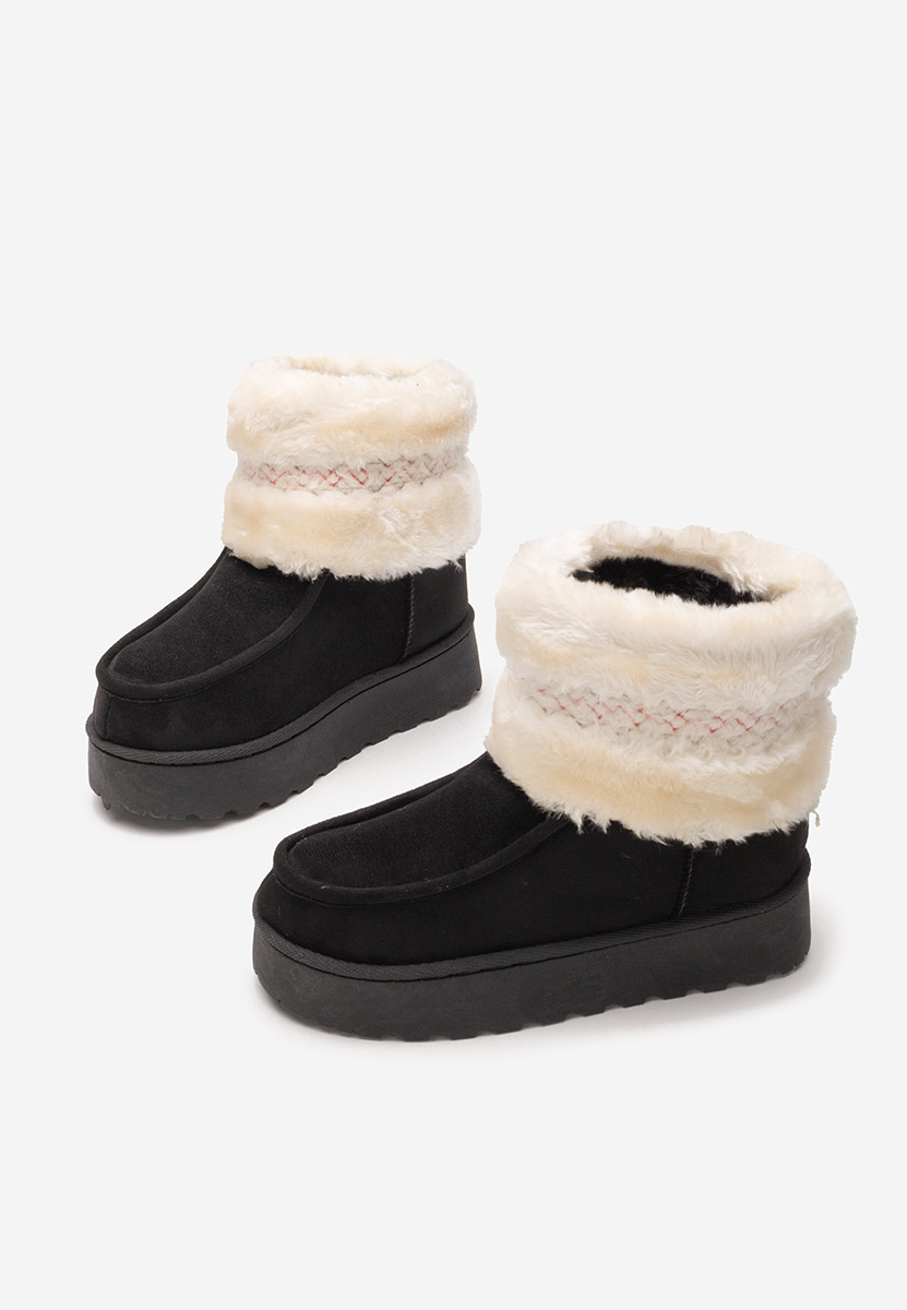 Stivaletti con plateau Rosalyn nero