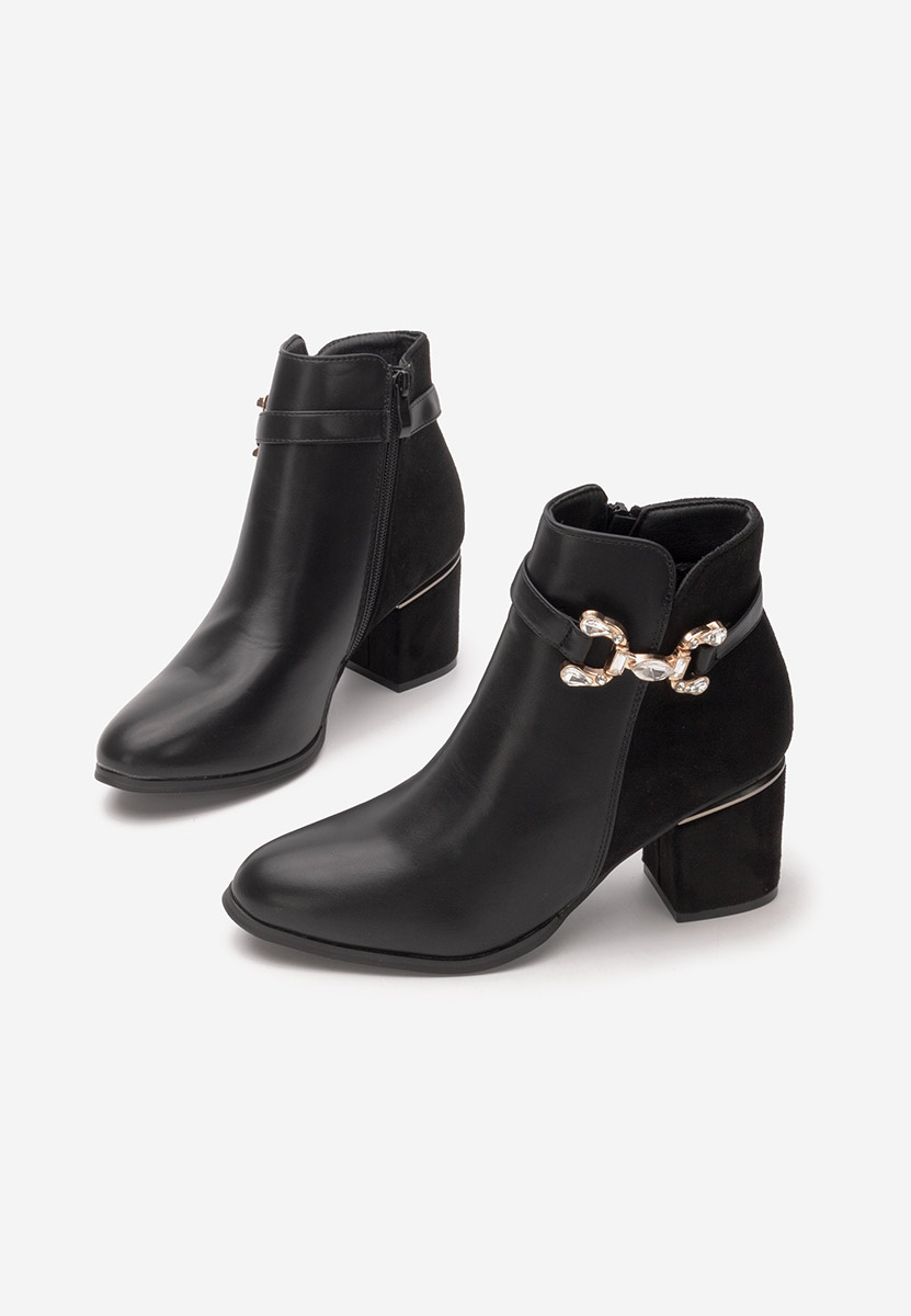 Tronchetti donna eleganti Safa nero