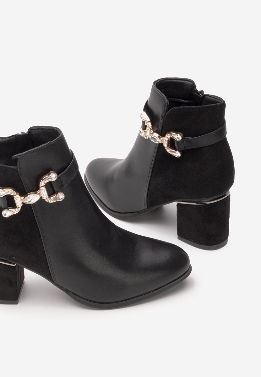 Tronchetti donna eleganti Safa nero