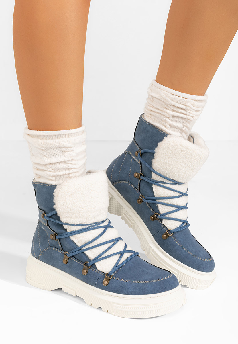 Stivaletti invernali donna Reatha blu Stivaletti invernali donna Reatha blu