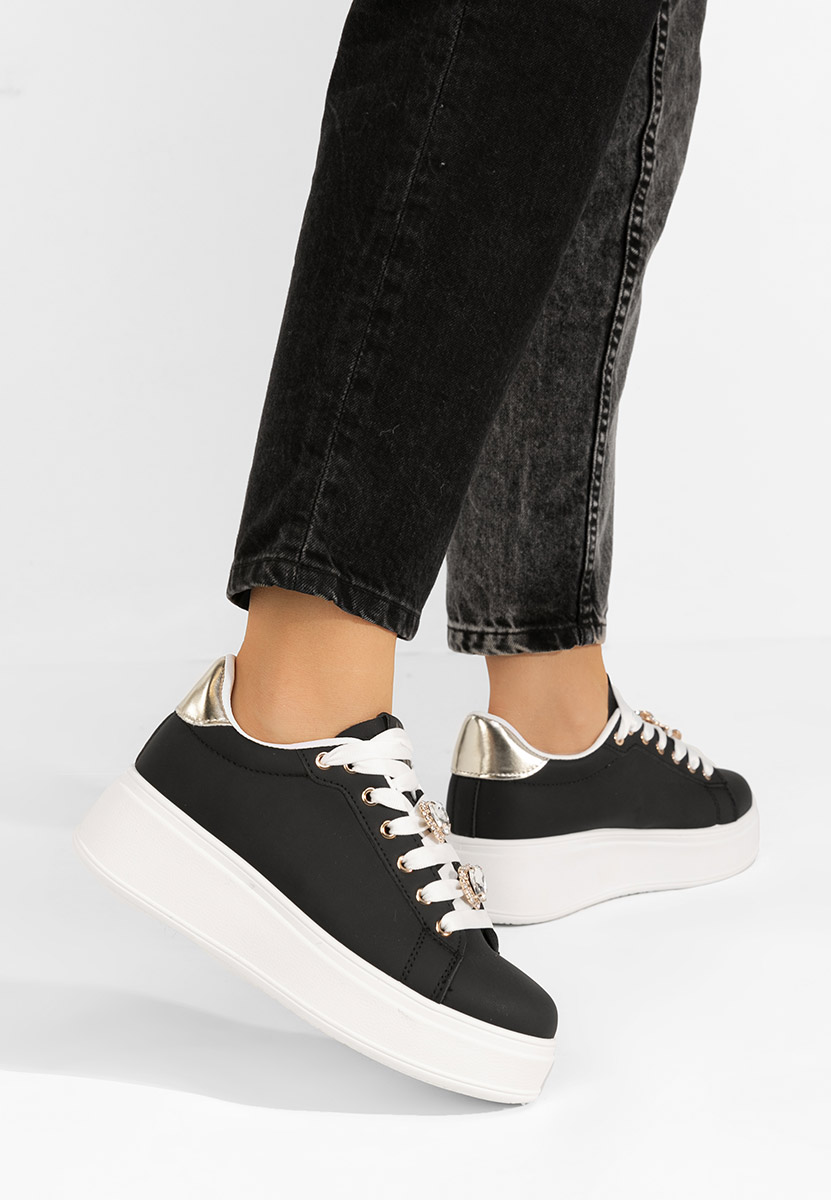 Sneakers con plateau Ralia neroi