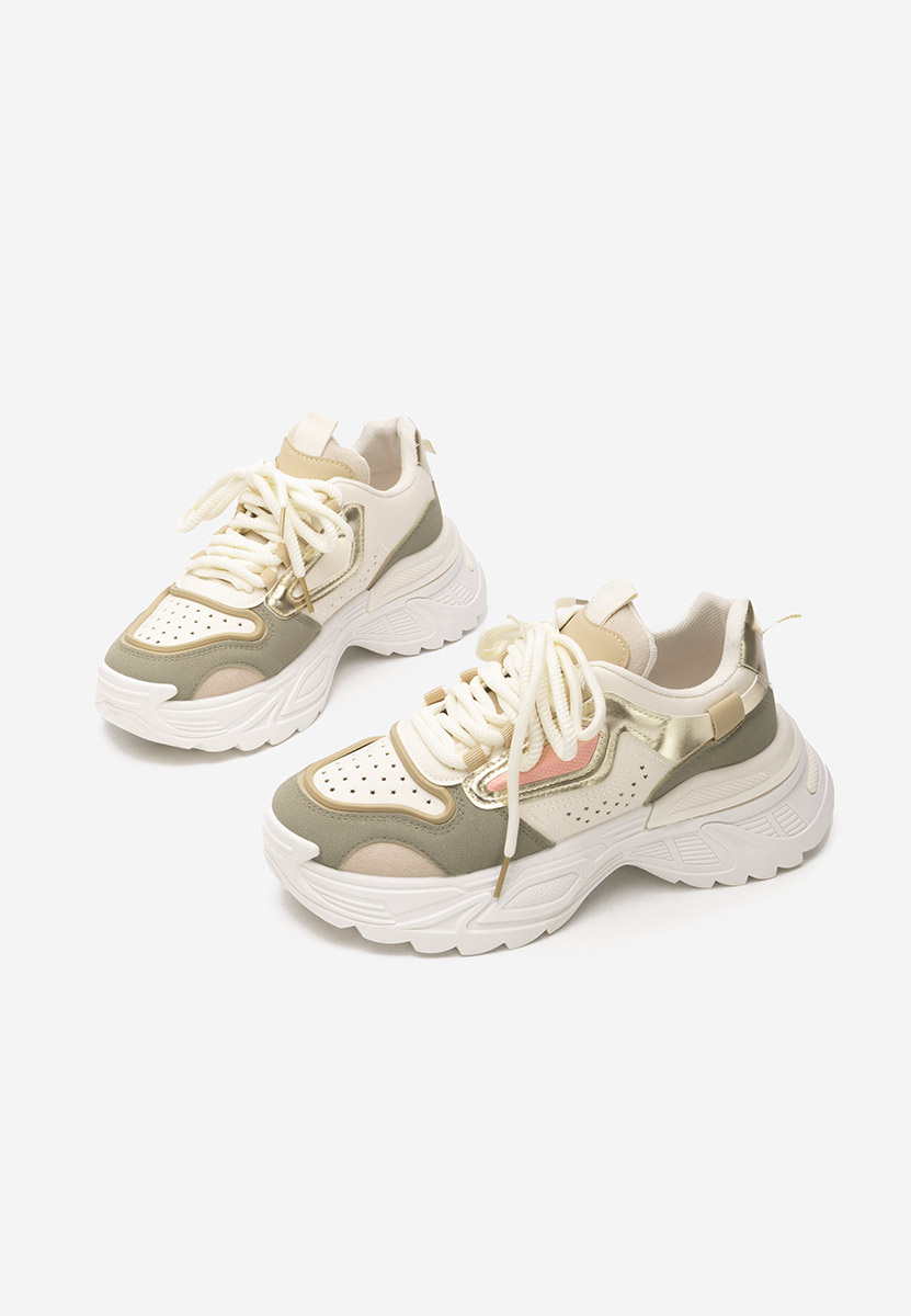 Sneakers con zeppa Dorathy verdi