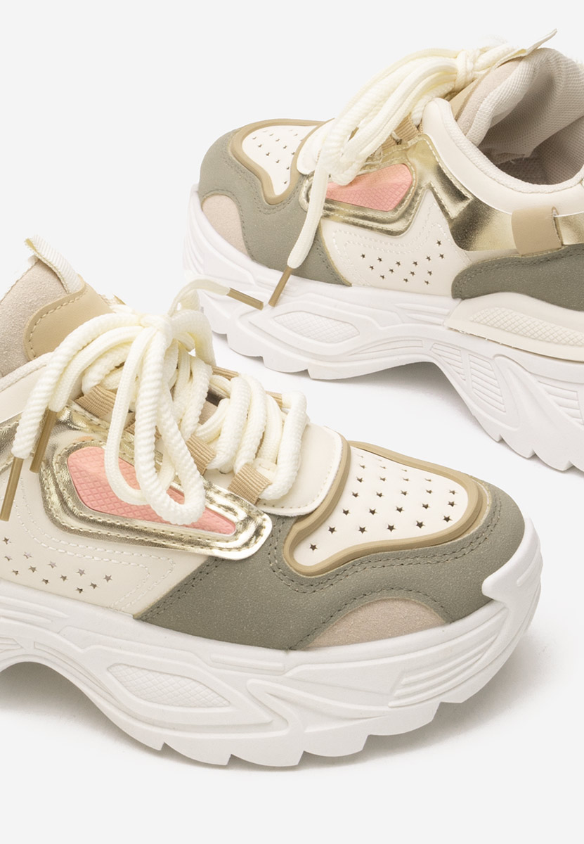 Sneakers con zeppa Dorathy verdi