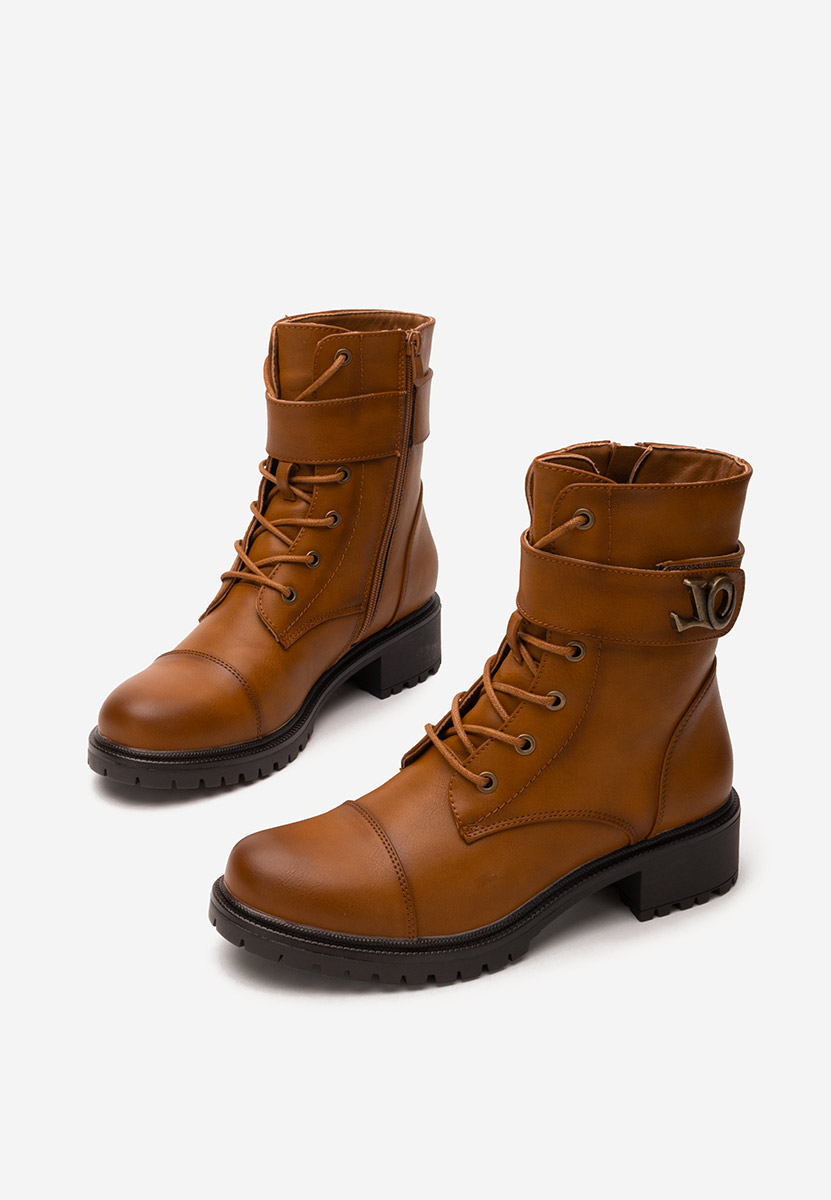 Scarponcini donna Williema camel