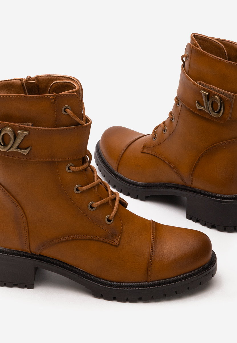 Scarponcini donna Williema camel