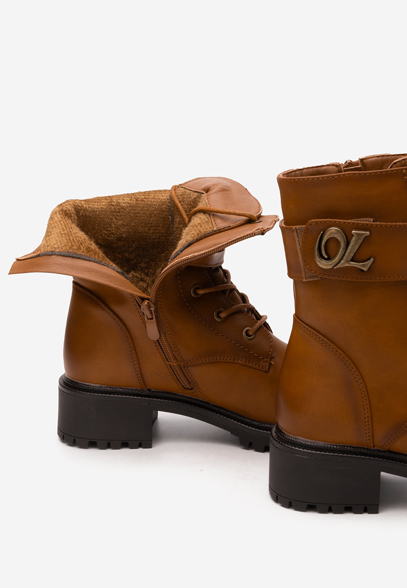 Scarponcini donna Williema camel