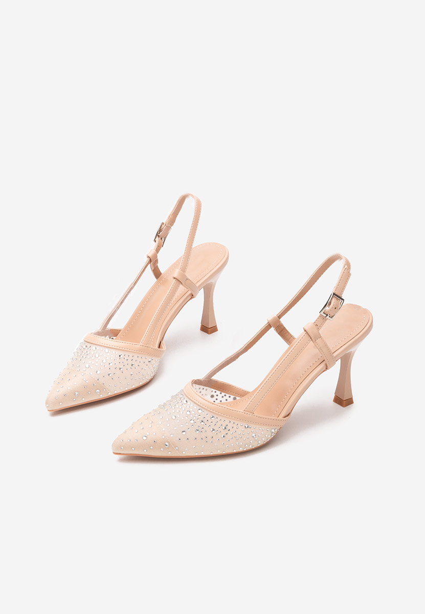 Décolleté Slingback Angelas beige