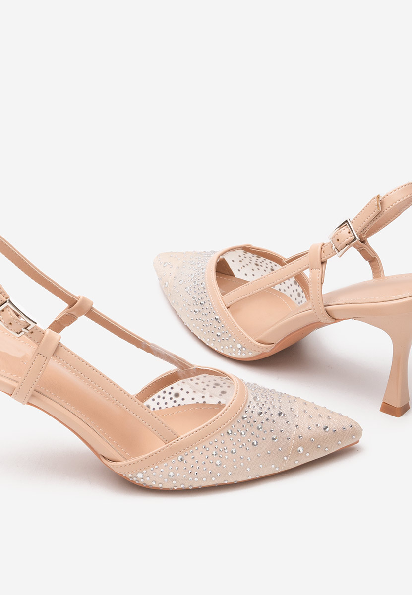 Décolleté Slingback Angelas beige