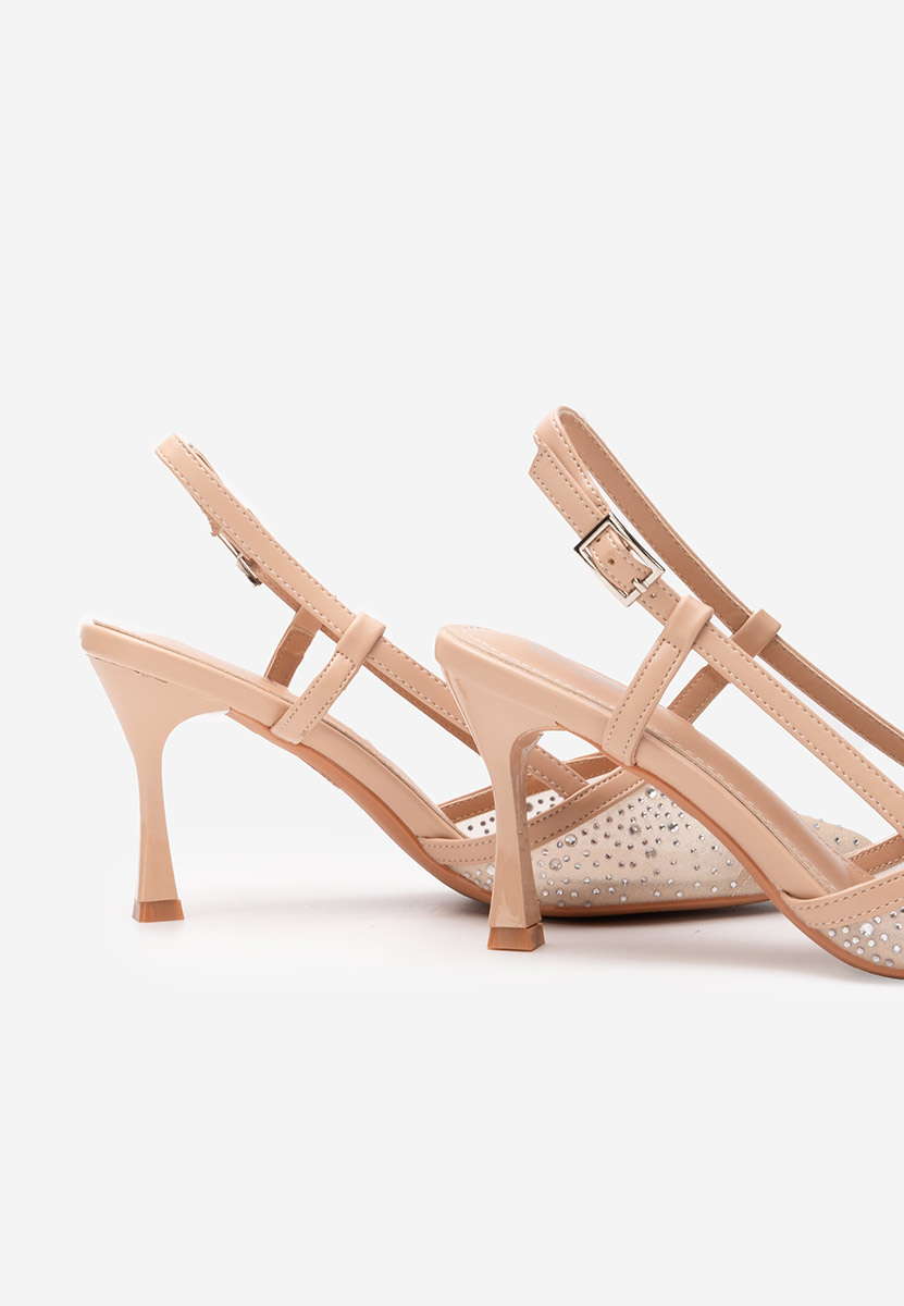 Décolleté Slingback Angelas beige