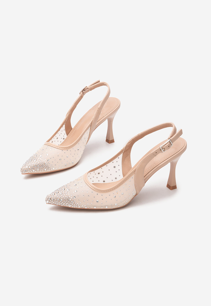 Décolleté tacco a spillo Valorise beige