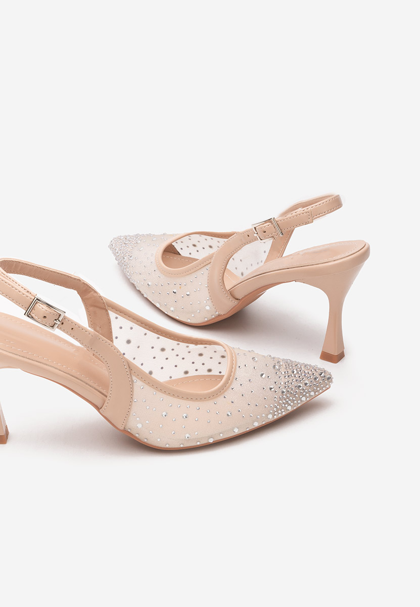 Décolleté tacco a spillo Valorise beige