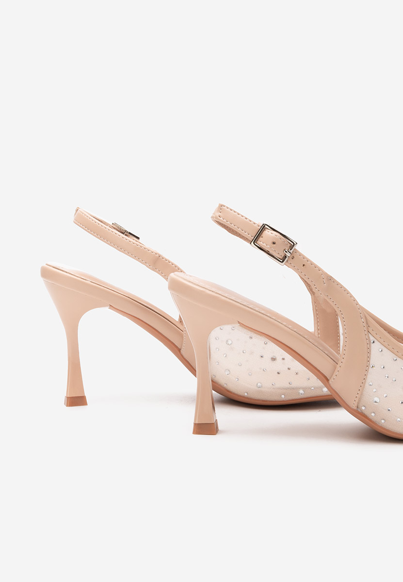 Décolleté tacco a spillo Valorise beige