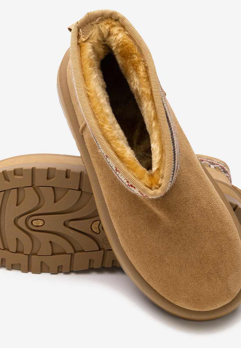 Stivaletti invernali donna Rakelle camel