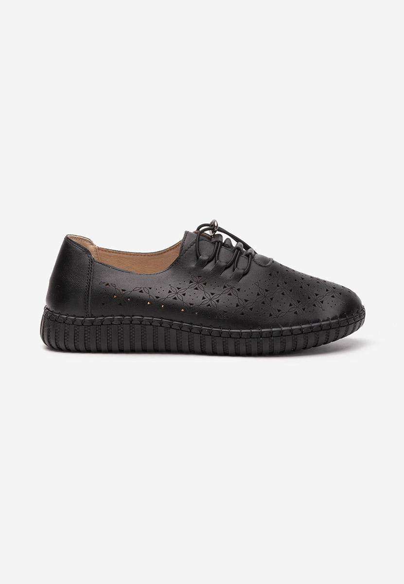 Scarpe basse donna Emaly nero