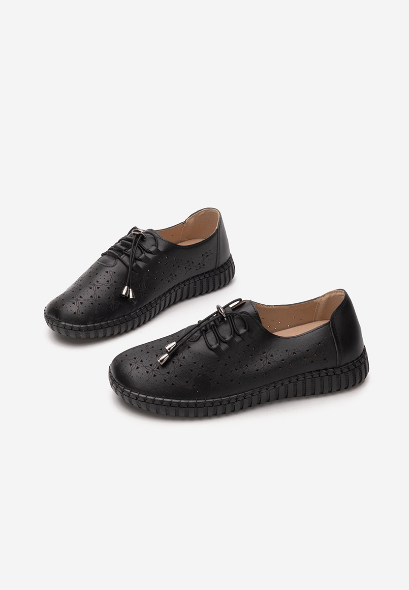 Scarpe basse donna Emaly nero