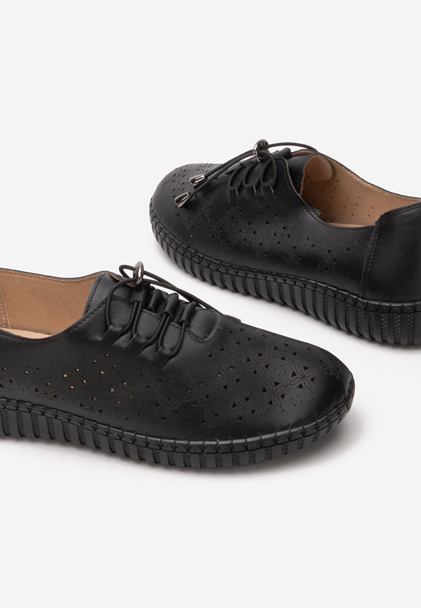 Scarpe basse donna Emaly nero