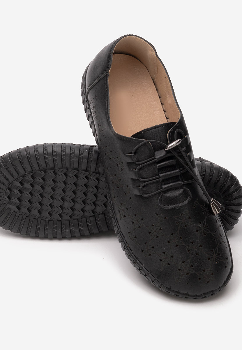 Scarpe basse donna Emaly nero