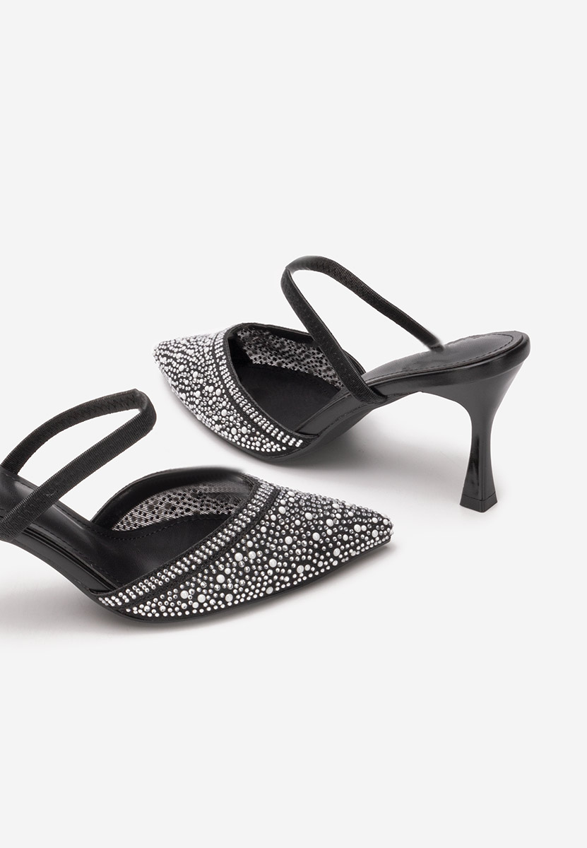 Décolleté tacco a spillo Rosalya nero