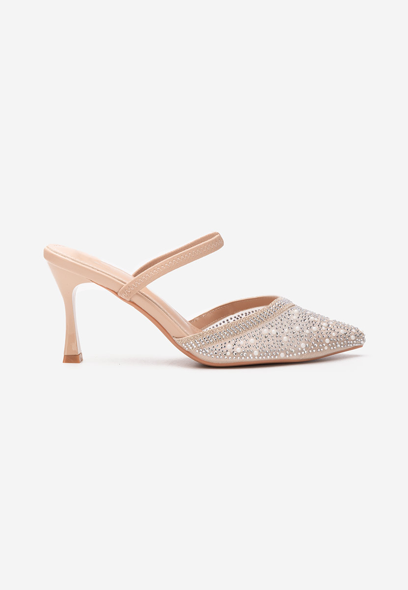 Décolleté tacco a spillo Rosalya beige