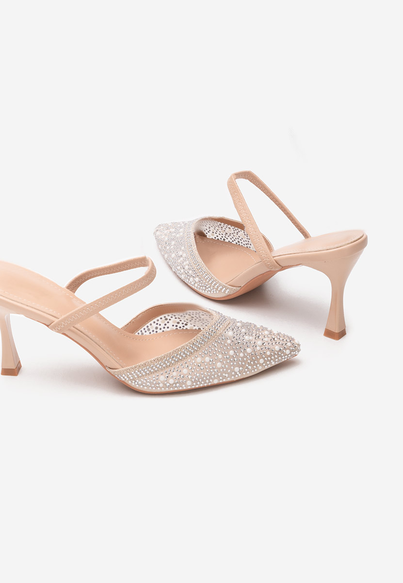 Décolleté tacco a spillo Rosalya beige