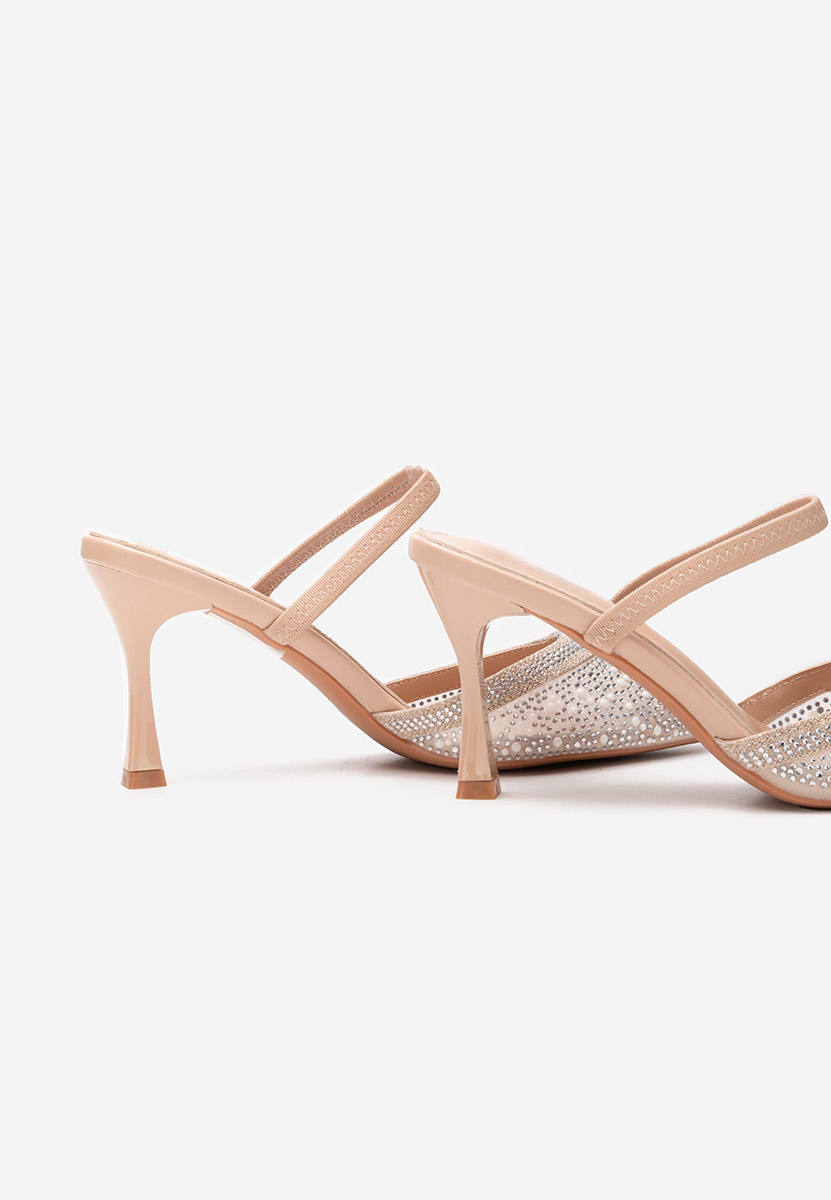 Décolleté tacco a spillo Rosalya beige