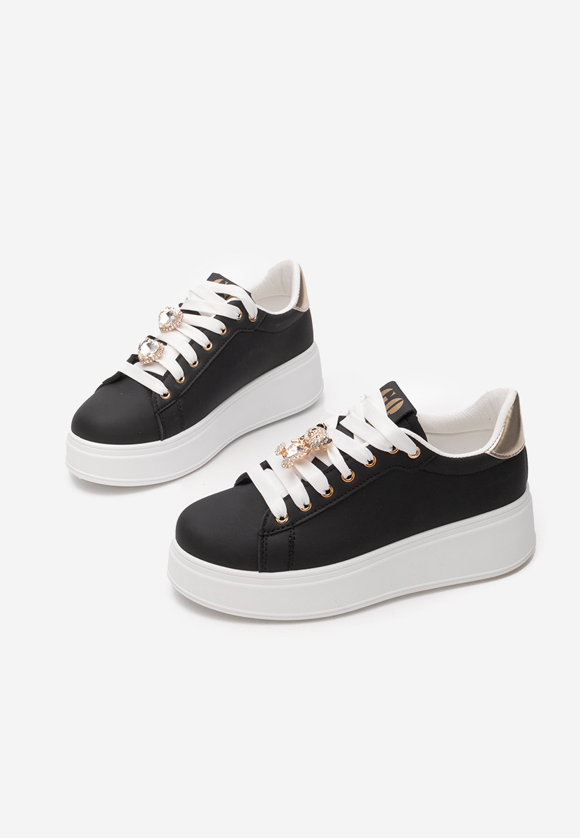 Sneakers con plateau Ralia neroi