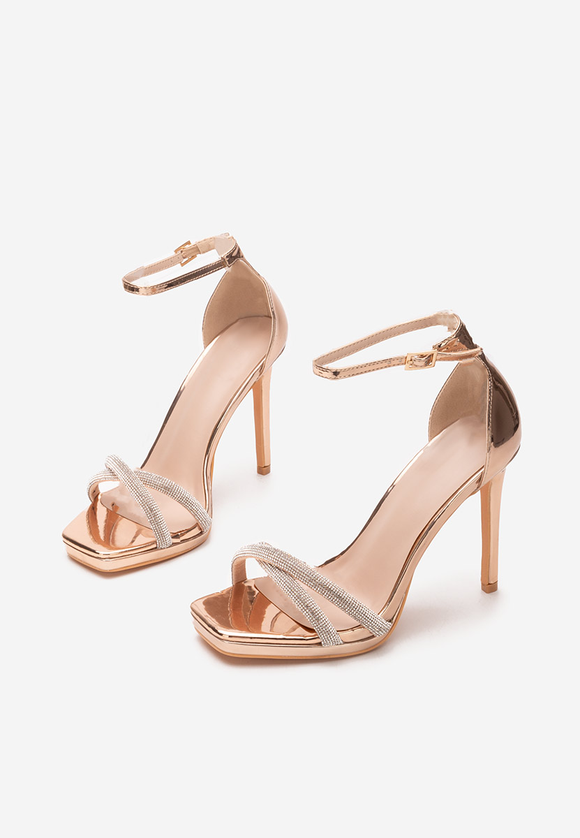 Sandali eleganti Genalia champagne