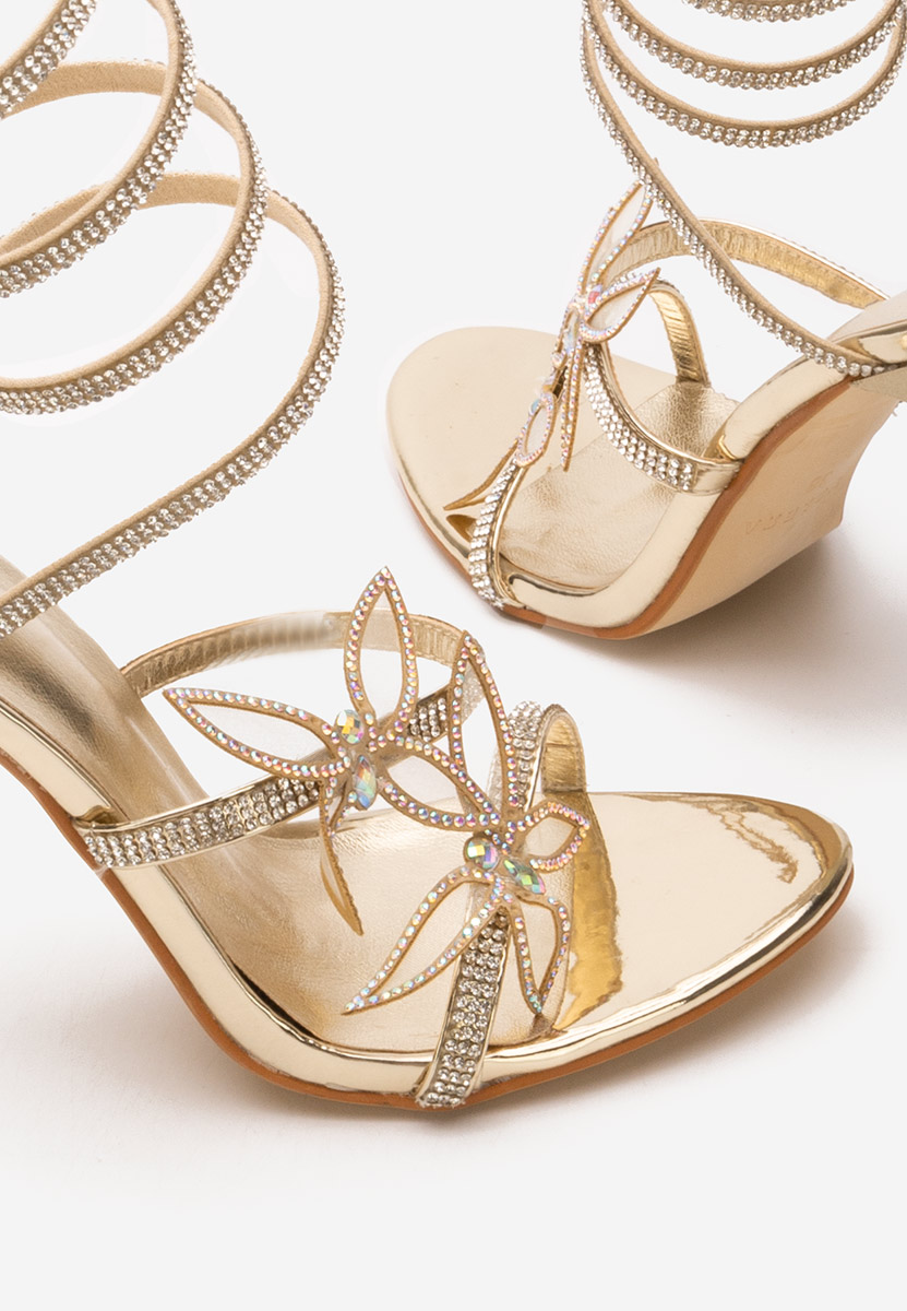 Sandali eleganti Synthia oro