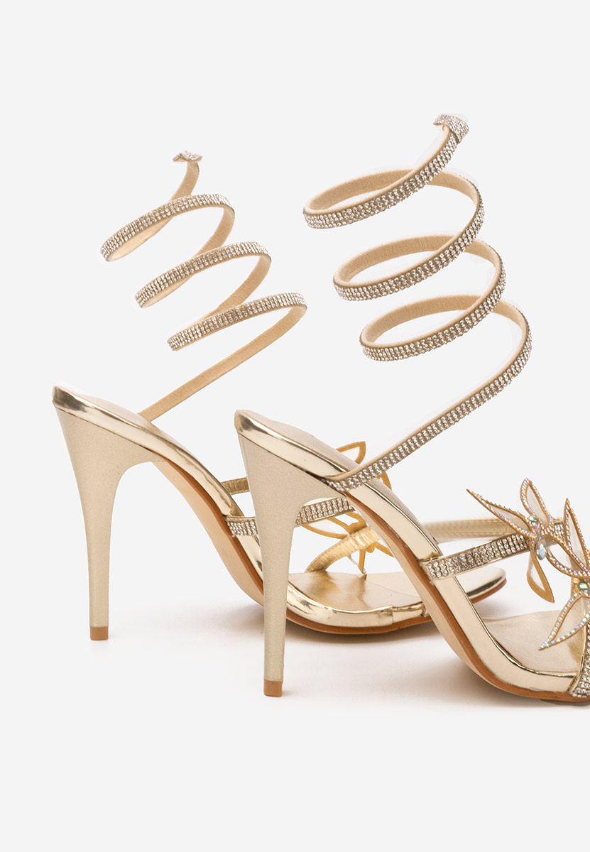 Sandali eleganti Synthia oro